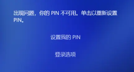 Pin不可用
